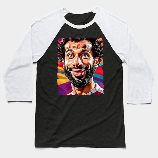 MOHAMED SALAH MERCH VTG Baseball T-Shirt by Melesz.Ink Tattoo